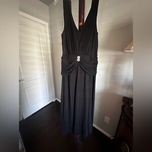 Elegant Black Evening Gown